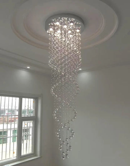 Crystal Led Hanging Lamp Modern Led Chandeliers Light