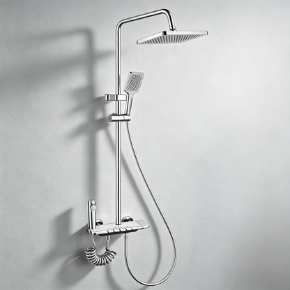 Four Ways Water Outlet Bathroom Shower System Wall