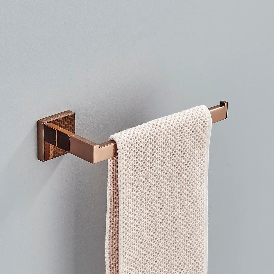 Bathroom Hardware Rose Gold Polish Shiny Bathrobe Hook
