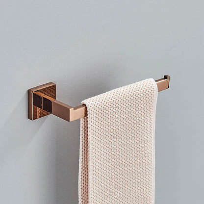 Bathroom Hardware Rose Gold Polish Shiny Bathrobe Hook