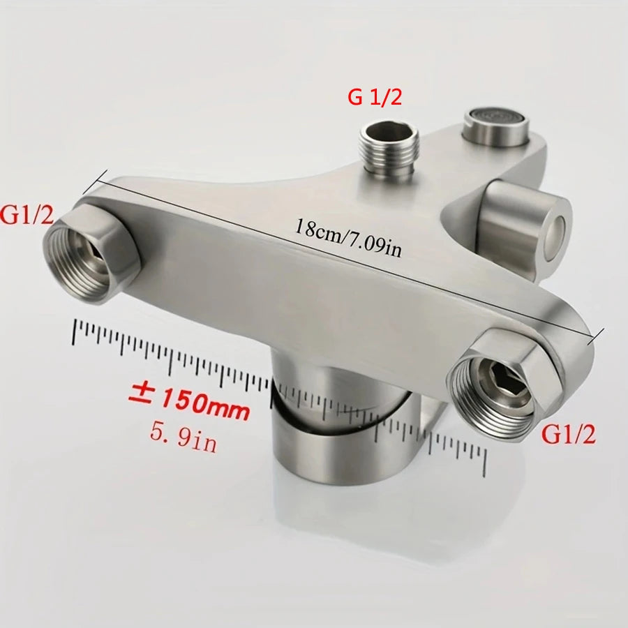 Bathroom Shower Faucet 304 Stainless Steel Mixer Tap