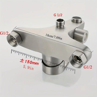 Bathroom Shower Faucet 304 Stainless Steel Mixer Tap