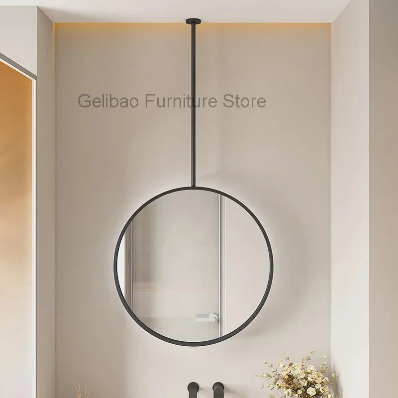 Round Large Decorative Mirrors Mirror Wall Sticker Bathroom