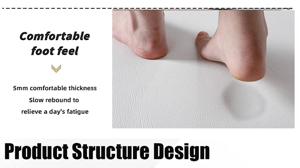 American Floor Mats Pvc Leather Waterproof Doormat Anti-Slip