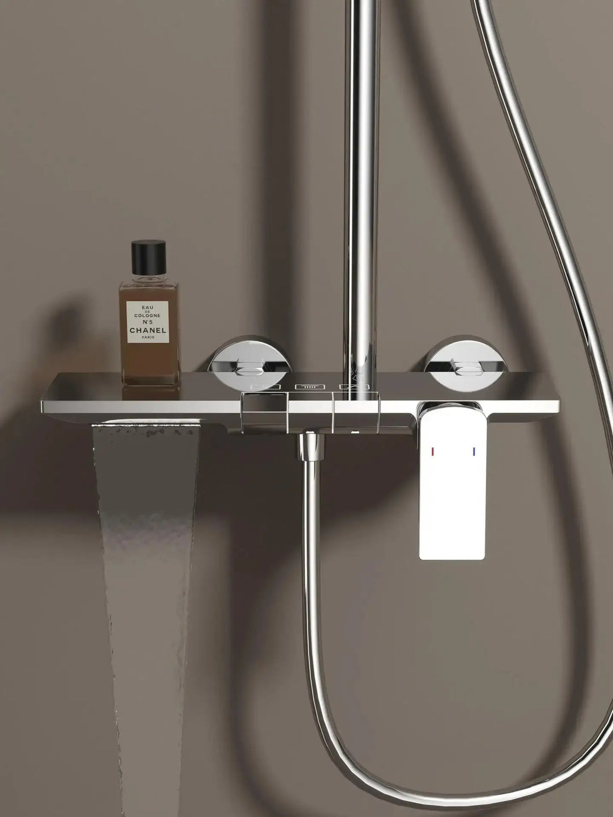 Rose Gold Bathroom Shower Cold Mixer Bath Shower