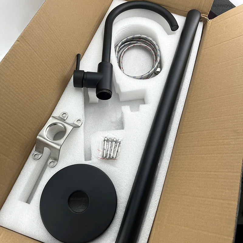 Luxury Bathtub Faucet Cold Mixing Rust Prevention Easy