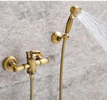 Antique Bathroom Shower Faucet Cold Bathtub Mixer Crane