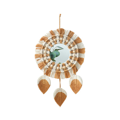 Wall Mirror Macrame Decorative Mirrors Boho Decor Wall