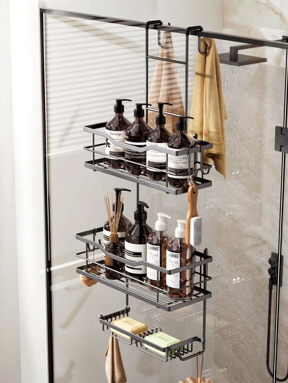 Tier Hanging Shower Caddy Large Capacity Hanging Shower