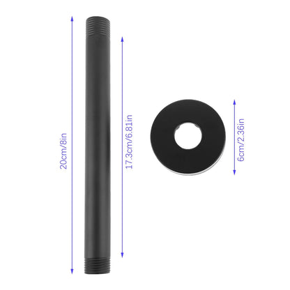 1pc Shower Arm Flange Ceiling Mount Rain Shower