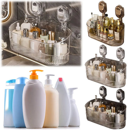 Hanging Shower Shelf Suction Storage Box Large Capacity