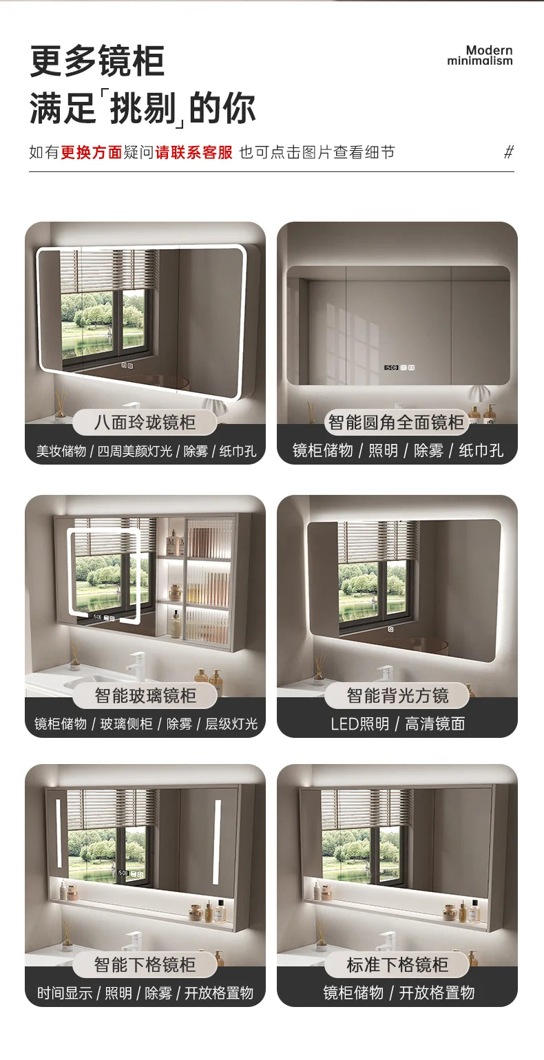 Led Light Ensuite Bathroom Cabinet Basin Designs Mirror
