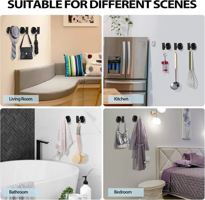 Wall Mounted Bath Towel Hooks Stainless Steel Robe