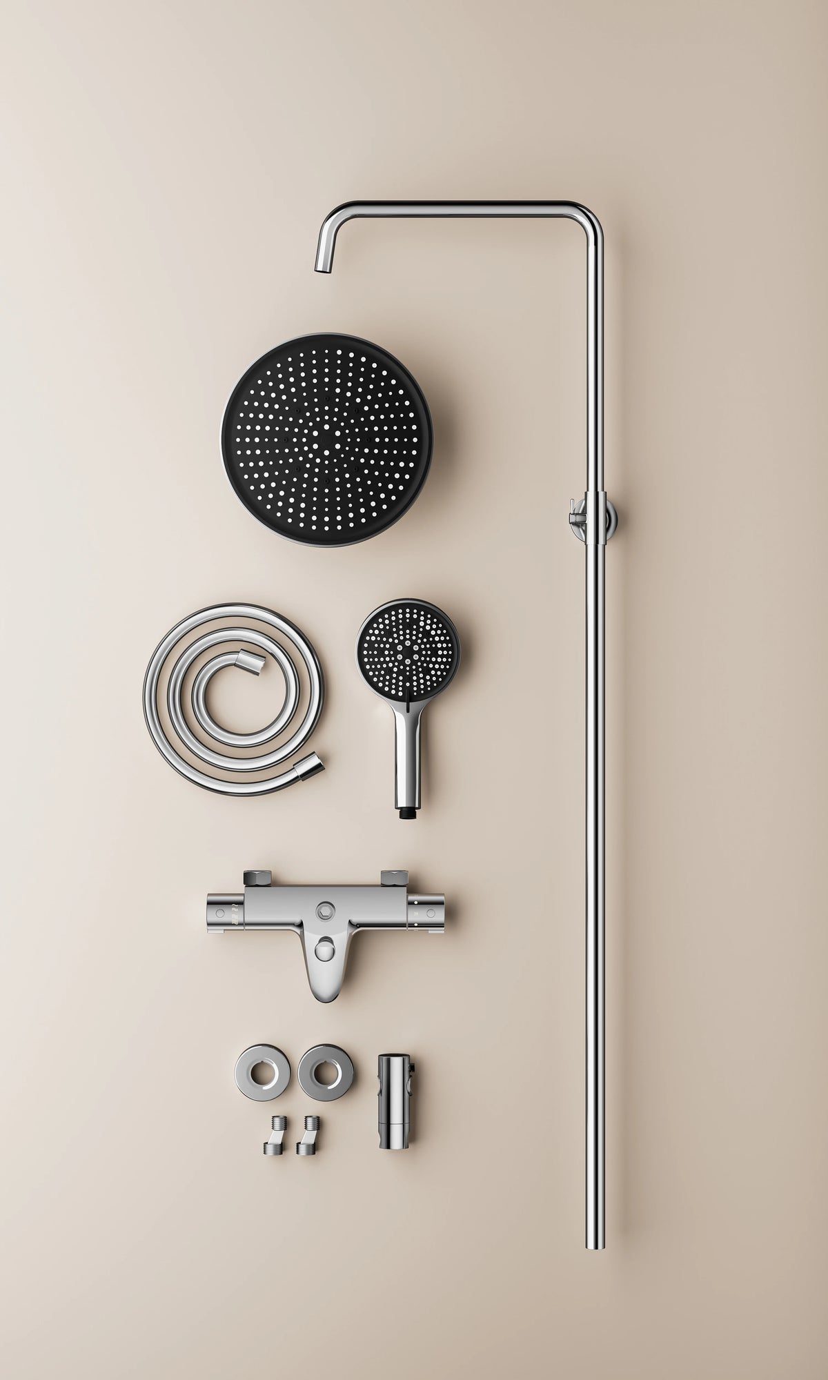 Modes Bathroom Thermostatic Faucet Shower Bathtub Faucet Luxury