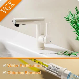 Vgx Brushed Gold Bathroom Faucets Square Basin Mixer