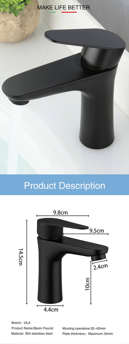 Ula G1/2 Basin Faucet Waterfall Bathroom Sink Faucet