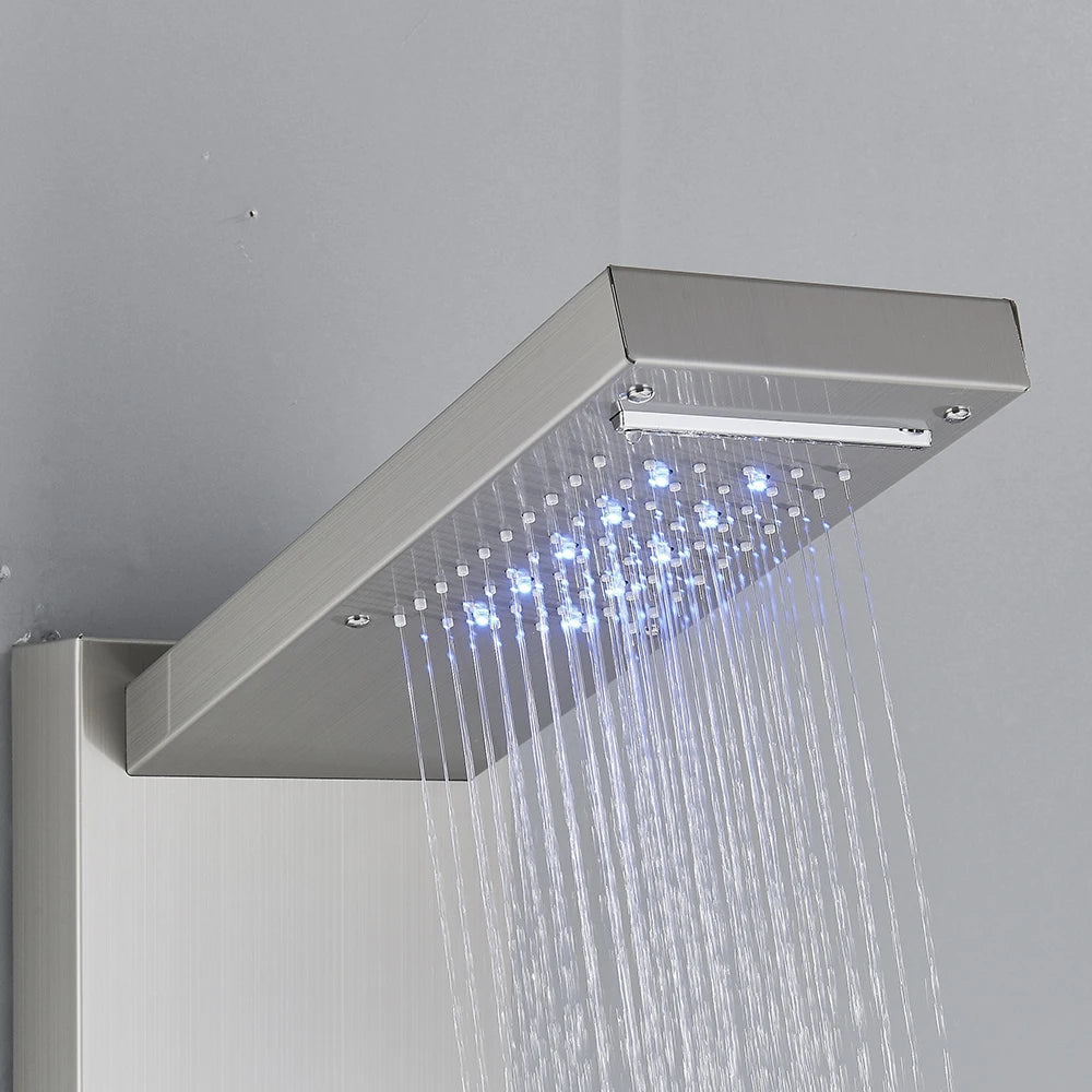 Shower Panel Tower System Rain Waterfall Shower Column