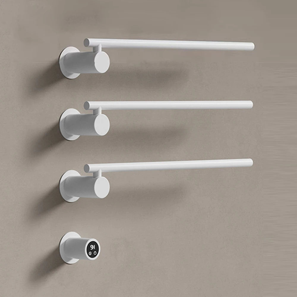 Smart Heated Towel Rack Bathroom Towel Warmer Timer