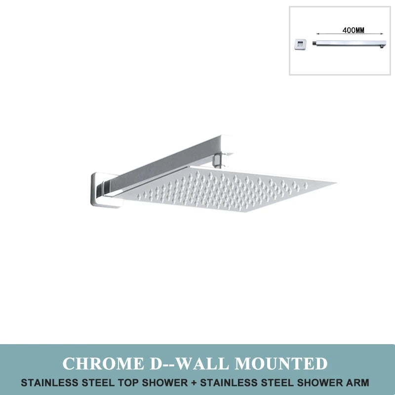 White Black Gold High Quality 8/10 Inch Stainless