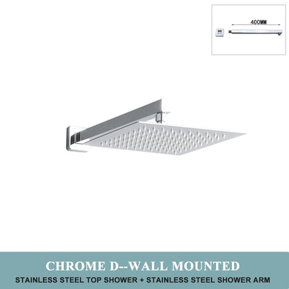 White Black Gold High Quality 8/10 Inch Stainless
