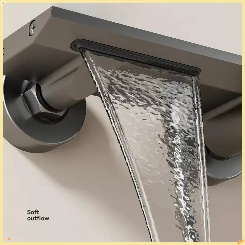 Knobbed Two Ways Water Outlet Simple Shower System