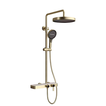 Vgx Gold Shower System Bathroom Shower Faucet 3-Way