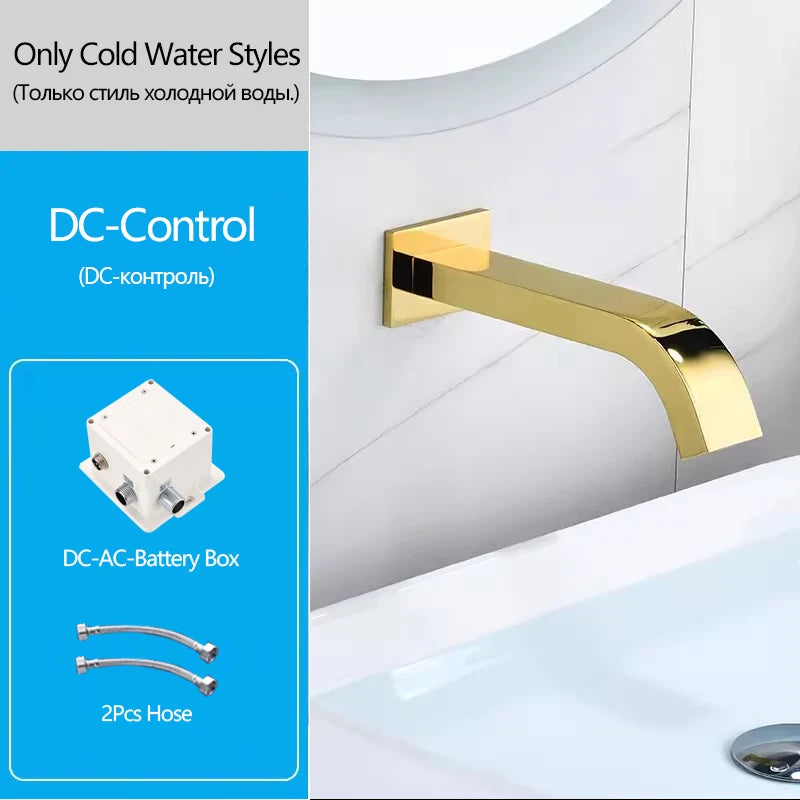 Oxg Wall Mount Smart Sensor Basin Faucet Automatic