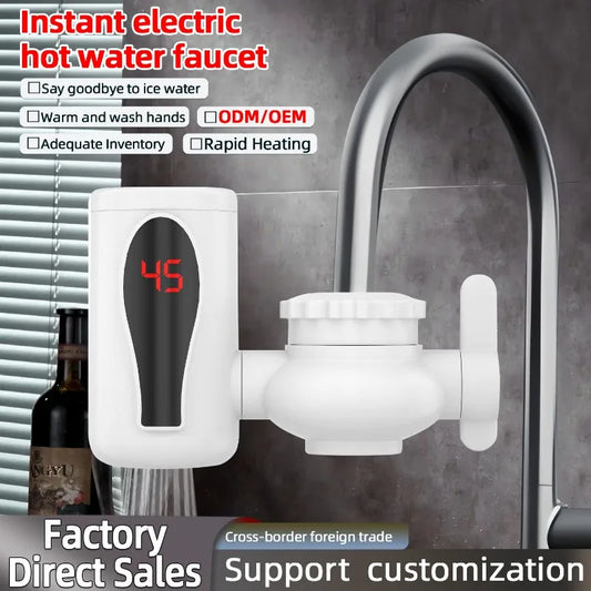 3000w Instant Electric Water Heater Rapid Heating Bathroom