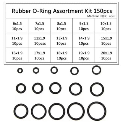 O-Ring Assortment Kit Nitrile Rubber High Pressure Nbr