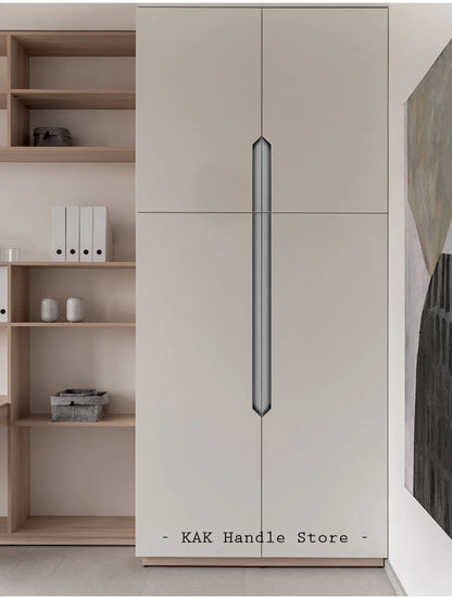 Kak Recessed Cabinet Handles Black Hidden Sliding Door