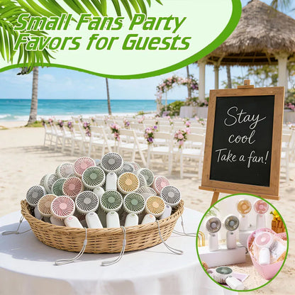 10-100pcs Bulk Small Wedding Fans Guests Handheld Fan