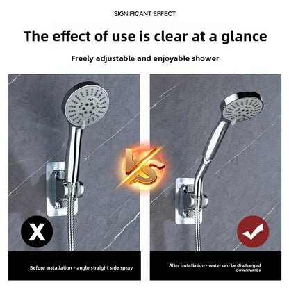 Shower Head Extension Arm Adjustable Angle Rotatable Connector