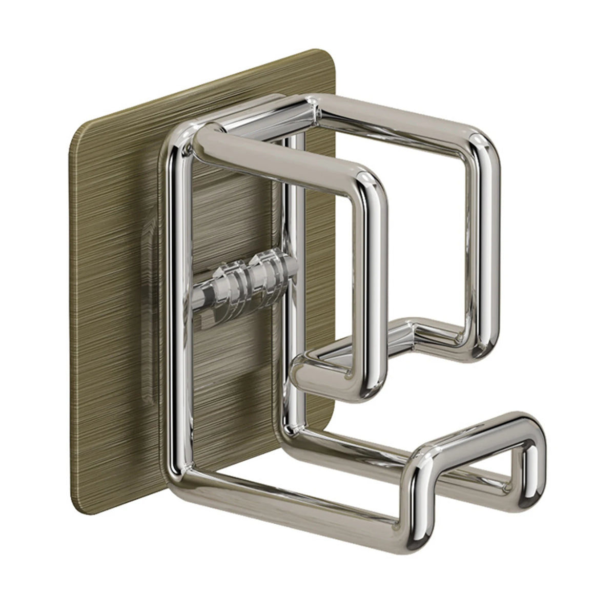 1/2/4/6pcs Stainless Steel Washbasin Hook Punch-Free Bathroom