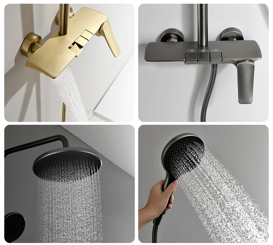 Vgx Shower System Gold Bathroom Shower Head Luxury