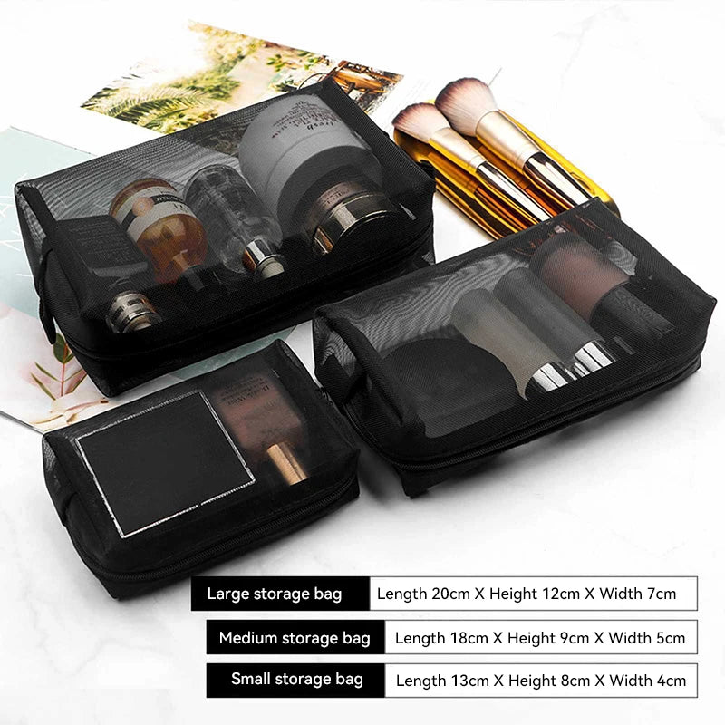 Mesh Shower Caddy Tote Bag Cosmetic Storage Bag