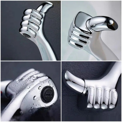 Modern Design Bathroom Sink Faucet Thumbs Bathroom Faucet