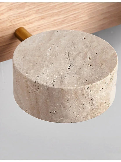 Spanish Natural Limestone Double-Sided Wall Lamp Creative