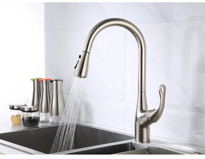 Brushed Nickel Touch On Faucet Quality Brass Cold