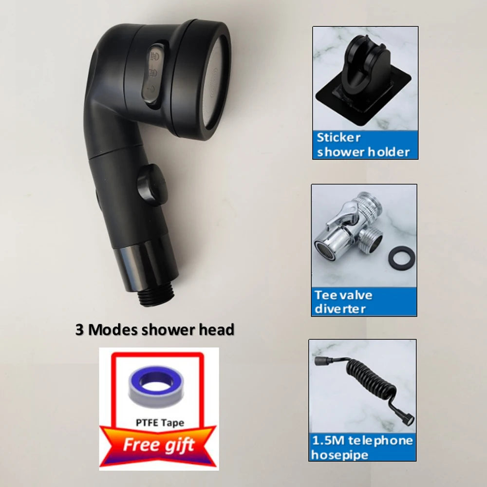 Shower Faucet Hose Handheld Shower Head Spray Tap