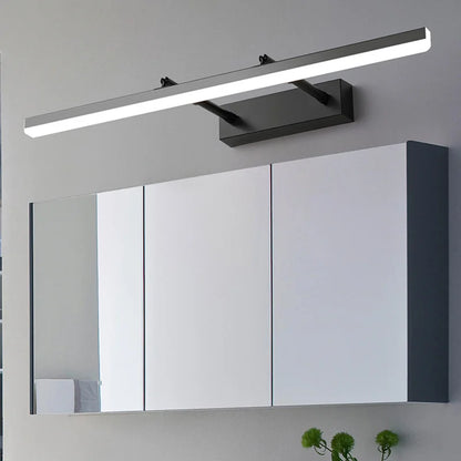 Retractable Bathroom Mirror Front Wall Light Dressing Table