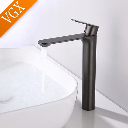 Vgx Bathroom Faucets High Basin Mixer Sink Tall