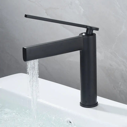 Basin Bathroom Sink Faucet Deck Mounted Cold Water
