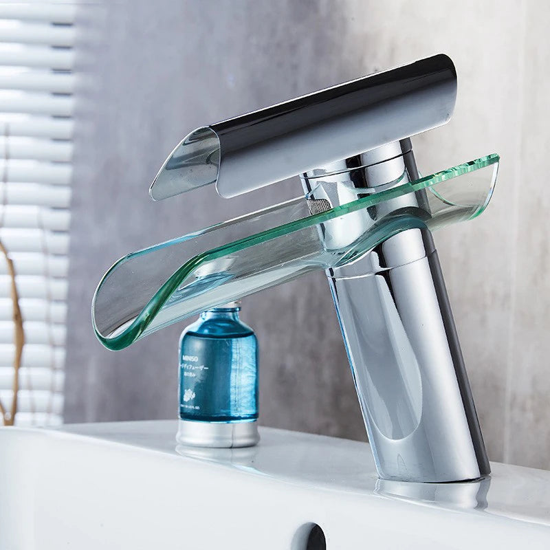 Bathroom Basin Faucet Glass Sink Faucet Torneira Cold