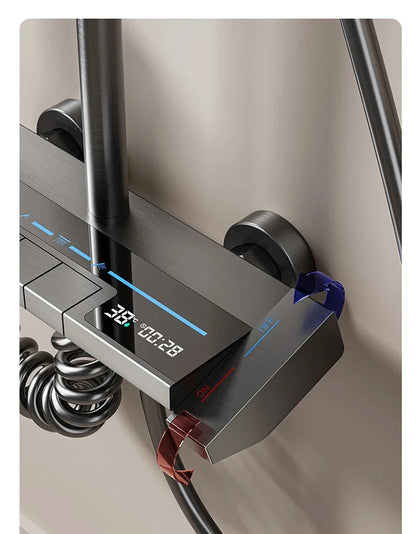 Bathroom Piano Key Ways Water Outlet Luxury Shower