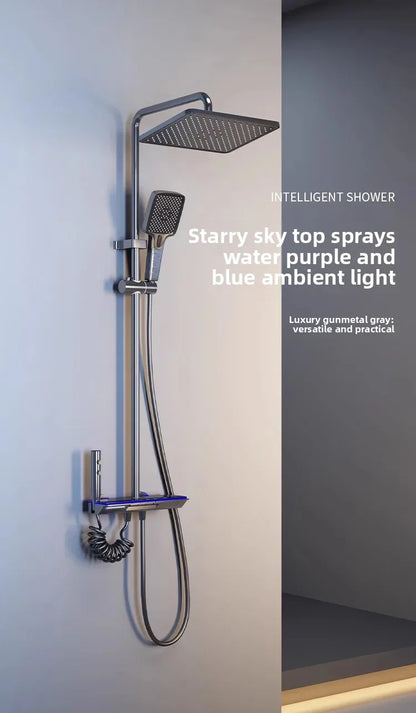 Complete Of Shower System Shower Full Of All-Copper