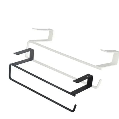 Storage White Black Toilet Shelf Paper Roll Rack