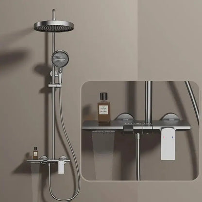 Rose Gold Bathroom Shower Cold Mixer Bath Shower