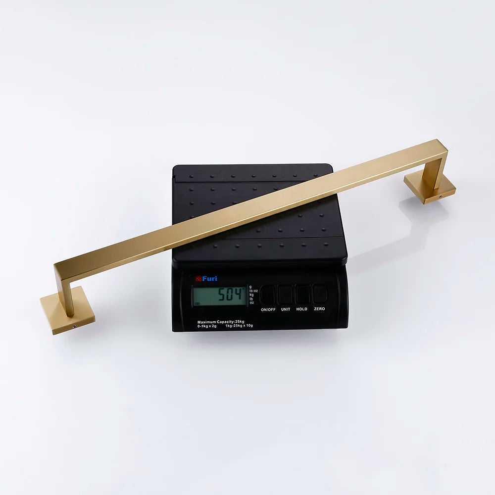 Matte Gold Towel Rack 304 Stainless Steel Towel