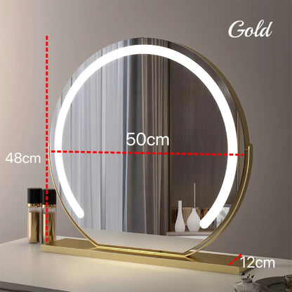 Vanity Makeup Mirror Lights Detachable 15x Magnification Color