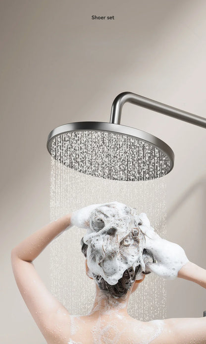 Grey Knob Type Three Ways Water Outlet Shower